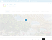 Tablet Screenshot of cinecu.com